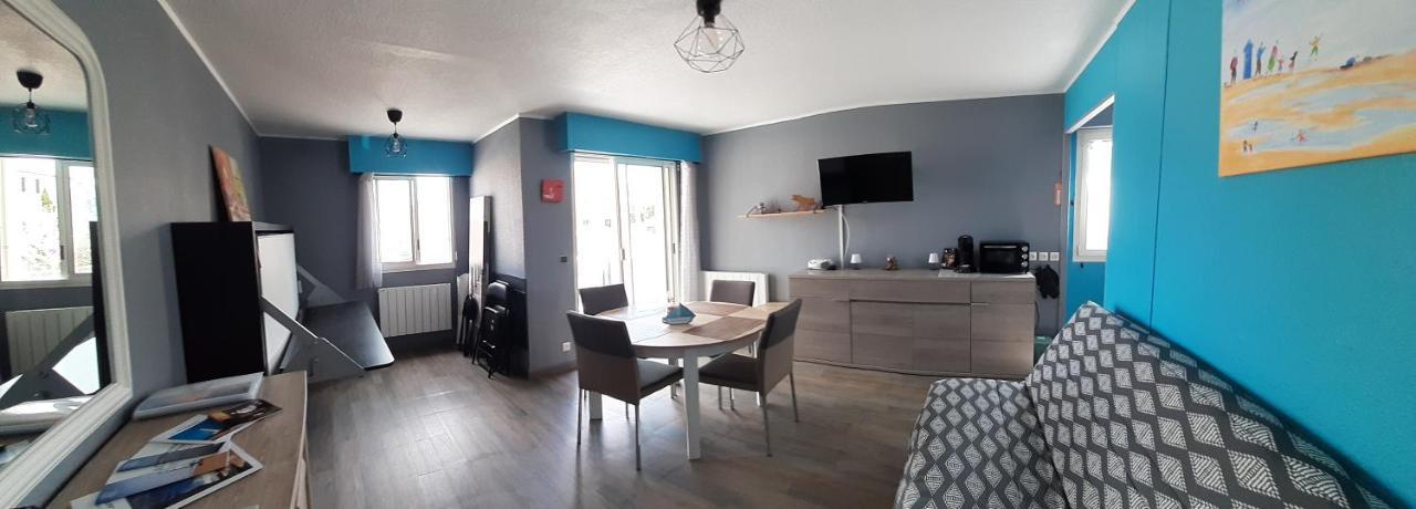 Le Petit Bleu De Didonne 28M2 150 M De La Plage Avec Balcon Сен-Жорж-дьо-Дидон Екстериор снимка