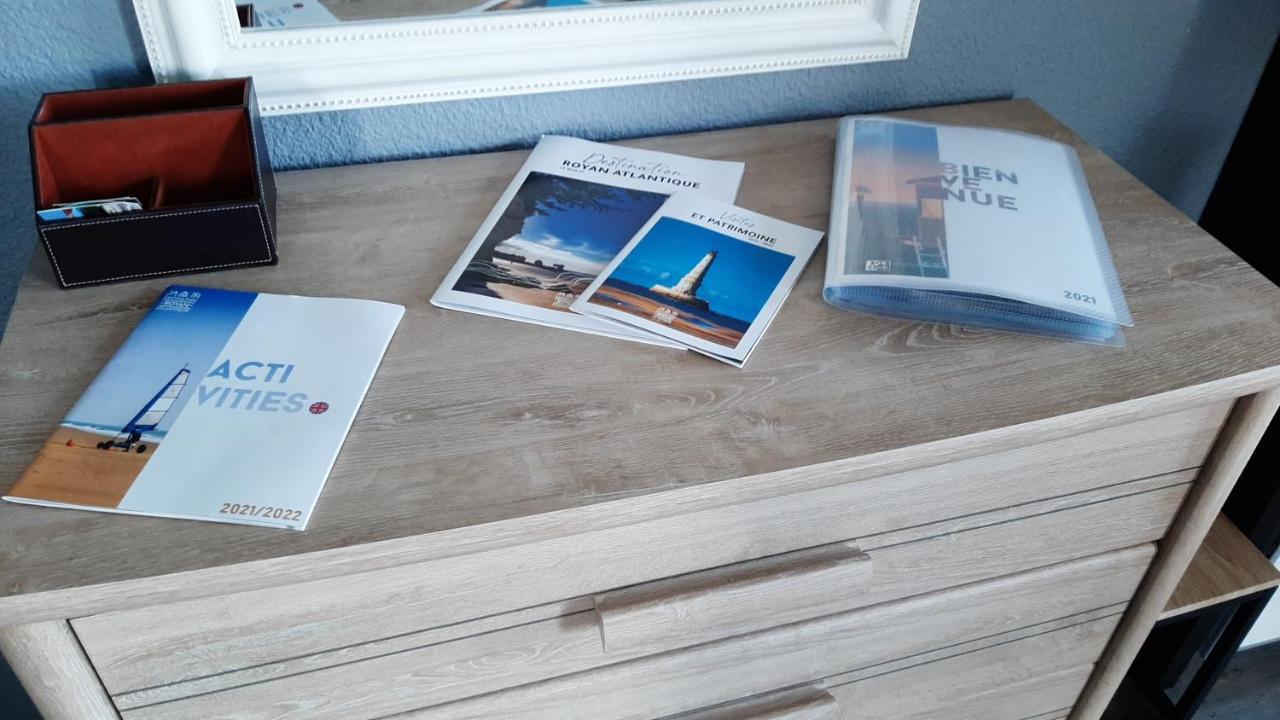 Le Petit Bleu De Didonne 28M2 150 M De La Plage Avec Balcon Сен-Жорж-дьо-Дидон Екстериор снимка
